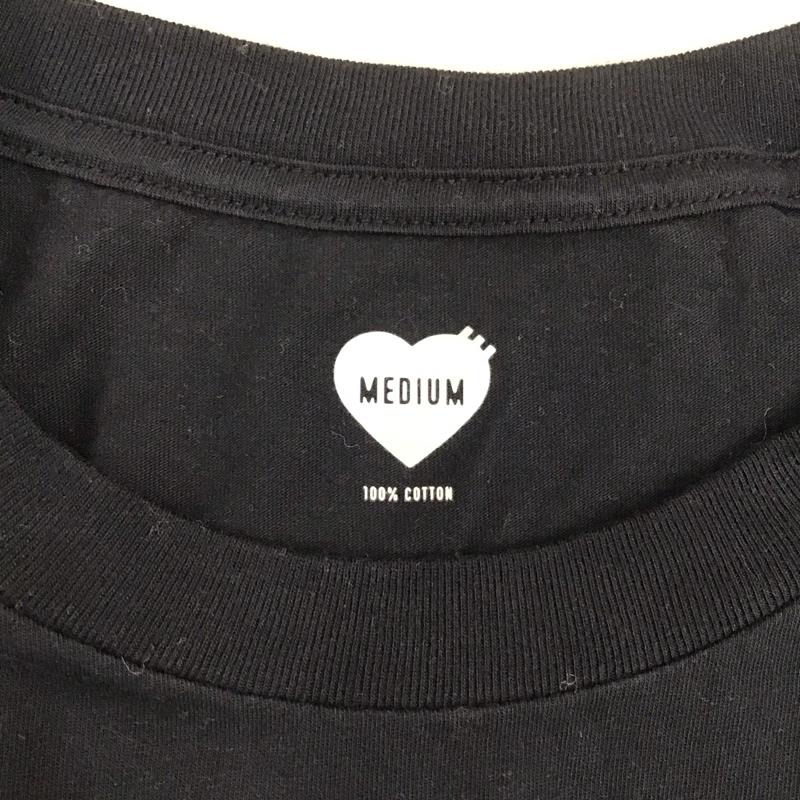 ヒューマンメード HUMAN MADE Tシャツ 半袖 半袖カットソー プリントTシャツ クルーネックカットソー M 無地 紺 / ネイビー /  メンズ USED 古着 中古 10113182