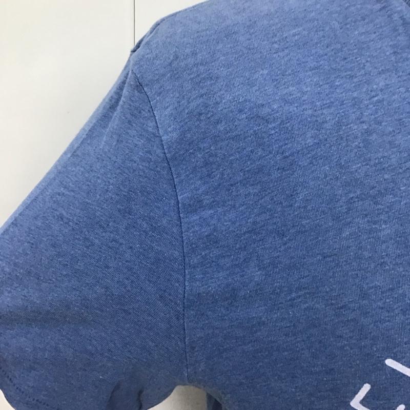 リーバイス Levi s Tシャツ 半袖 半袖カットソー プリントTシャツ クルーネックカットソー M ロゴ、文字 青 / ブルー / メンズ USED 古着 中古 10107135