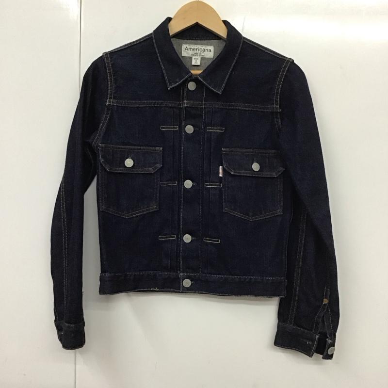 フリークスストア FREAK S STORE ジャケット、上着 ジャケット、ブレザー デニムジャケット Gジャン Americana 無地 インディゴ / インディゴ / レディース USED 古着 中古 10131177