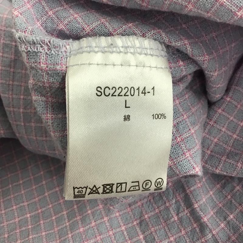 スタディオクリップ studio CLIP シャツ、ブラウス 長袖 sc222014-1 L チェック マルチカラー / マルチカラー / レディース USED 古着 中古 10150850