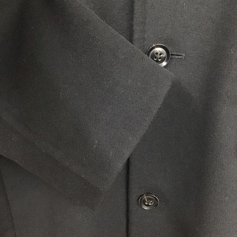 ランバン LANVIN コート コート一般 LA-SY-55260 カシミヤ スタンドカラー 無地 黒 / ブラック / メンズ USED 古着 中古 10139430