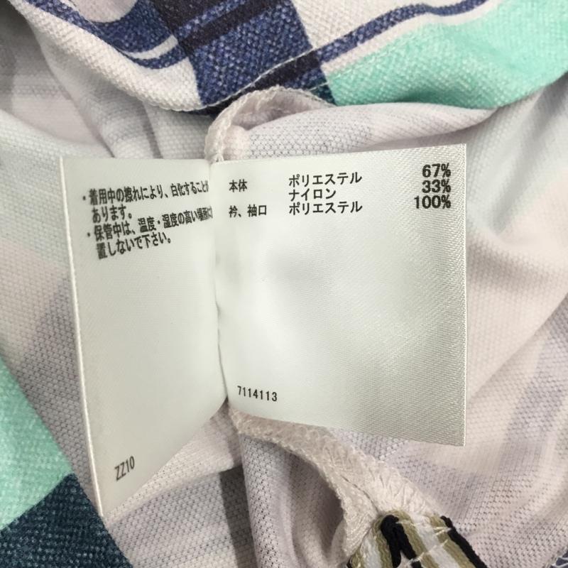 マンシングウェア Munsingwear ポロシャツ 半袖 MGMLGA06 クールタッチ ゴルフウェア タグ付き M チェック マルチカラー / マルチカラー / メンズ USED 古着 中古 10116092