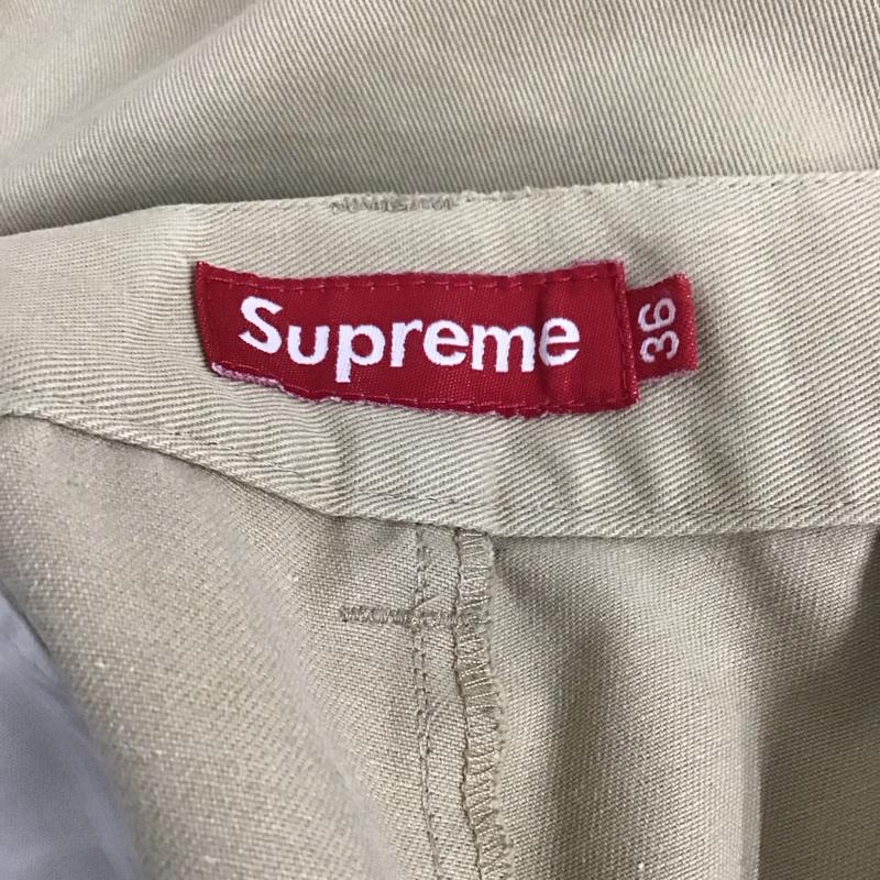 シュプリーム Supreme パンツ ワークパンツ、ペインターパンツ 22aw チノパン ワイドパンツ 36 無地 ベージュ / ベージュ / メンズ USED 古着 中古 10131414
