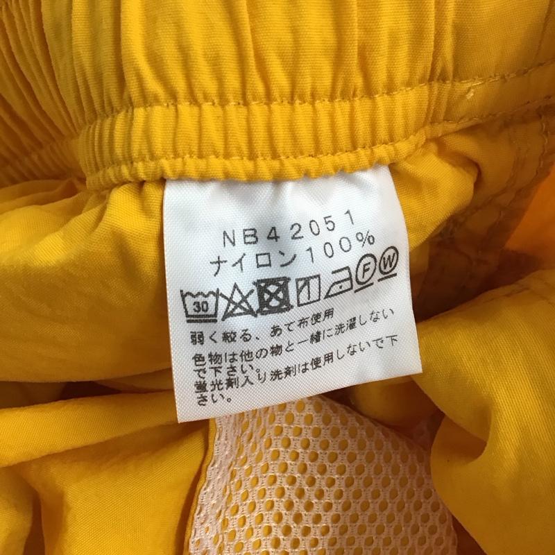 ザノースフェイス THE NORTH FACE パンツ ショートパンツ NB42051 バーサタイルショーツ ハーフパンツ ショートパンツ カジュアルパンツ スポーツウェア M ロゴ、文字 黄 / イエロー / メンズ USED 古着 中古 10124006