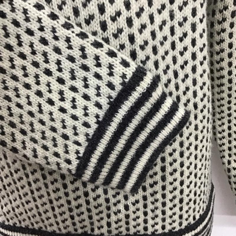 エルエルビーン L.L.Bean ニット、セーター 長袖 S 白 / ホワイト / X 灰 / グレー / メンズ USED 古着 中古 10111728