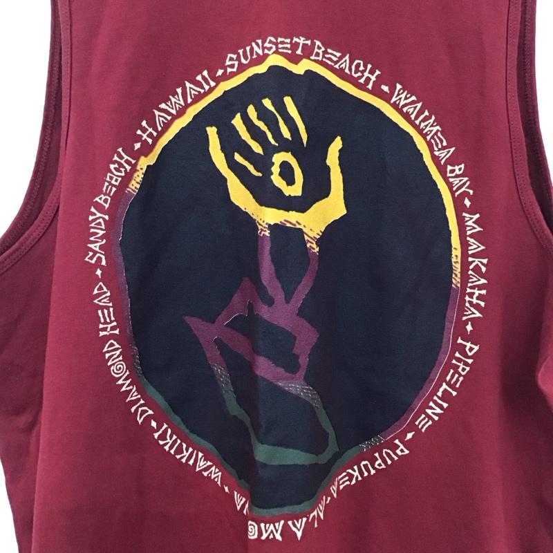 古着 USED タンクトップ タンクトップ sof tee L 無地 赤 / レッド / メンズ USED 古着 中古 10134516