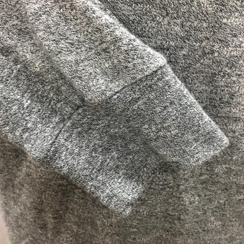 ディーゼル DIESEL カットソー 長袖 ヘンリーネック S ワンポイント 灰 / グレー /  メンズ USED 古着 中古 10109250
