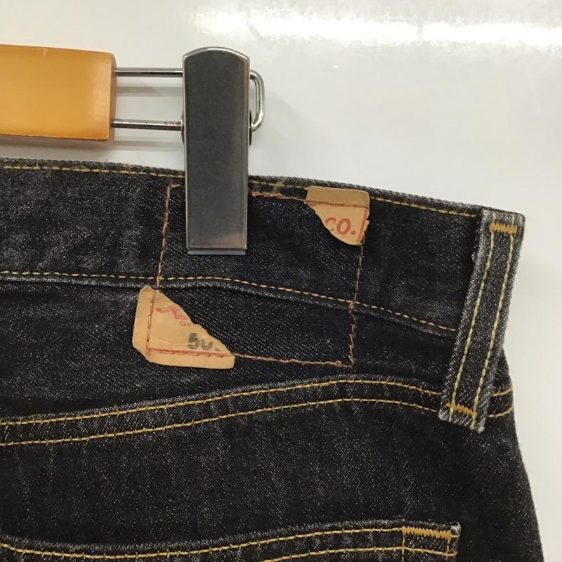 リーバイストラウスアンドコー Levi Strauss & co. パンツ デニム、ジーンズ デニムパンツ ワイドパンツ カジュアルパンツ 38 無地 黒 / ブラック / メンズ USED 古着 中古 10130934
