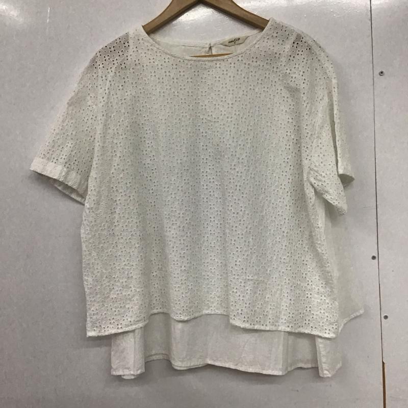 スタディオクリップ studio CLIP カットソー 半袖 FREE 無地 白 / ホワイト / レディース USED 古着 中古 10131897