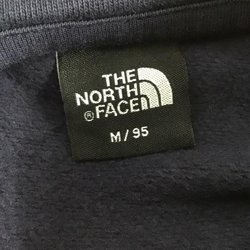 ザノースフェイス THE NORTH FACE パーカー 長袖 nm5pn90d コットンベーシックフーディ プルオーバーパーカー M ロゴ、文字 紺 / ネイビー / メンズ USED 古着 中古 10131389
