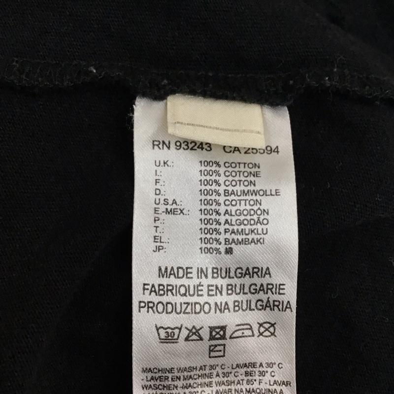 ディーゼル DIESEL Tシャツ 半袖 半袖カットソー プリントTシャツ クルーネックカットソー M プリント 黒 / ブラック / メンズ USED 古着 中古 10117267