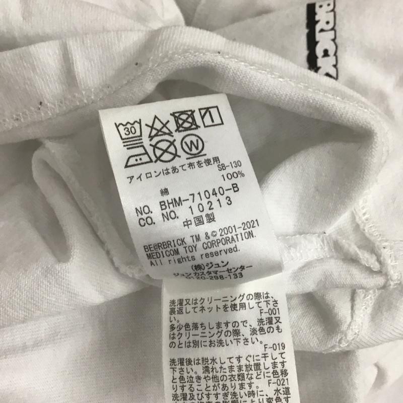 ジュンレッド JUNRed Tシャツ 半袖 半袖カットソー プリントTシャツ クルーネックカットソー L ロゴ、文字 白 / ホワイト / メンズ USED 古着 中古 10127352