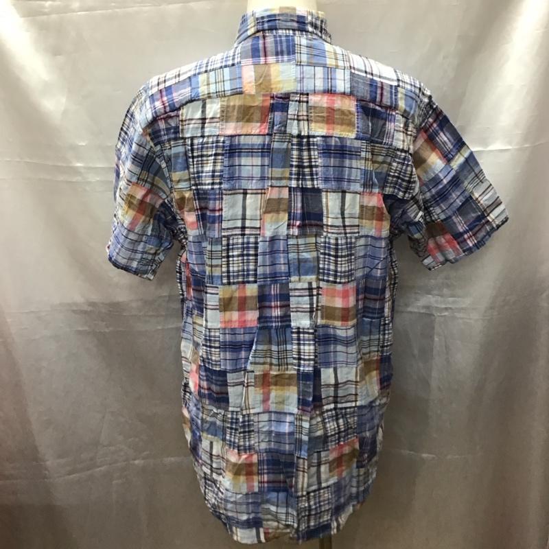 ブルックスブラザーズ BROOKS BROTHERS シャツ、ブラウス 半袖 半袖シャツ カラーシャツ 半袖カットソー チェックシャツ M チェック マルチカラー / マルチカラー /  メンズ USED 古着 中古 10111460