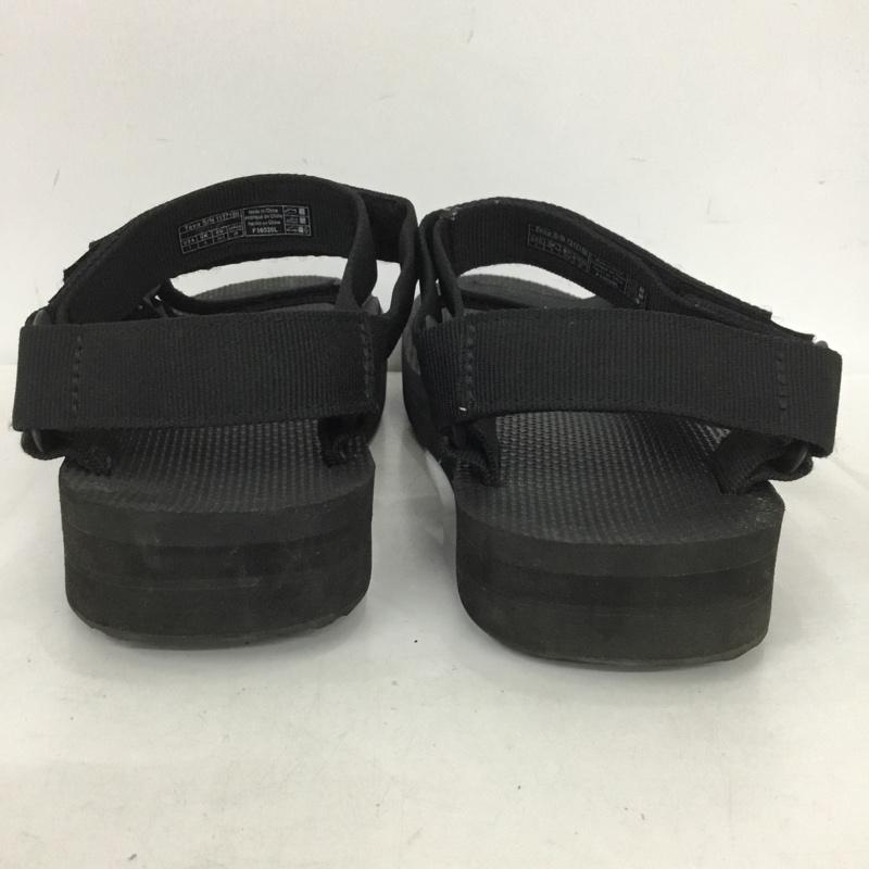 テバ Teva サンダル サンダル 1117150 MID UNIVERSAL 厚底サンダル 25cm 25.0cm ロゴ、文字 黒 / ブラック / メンズ USED 古着 中古 10136305