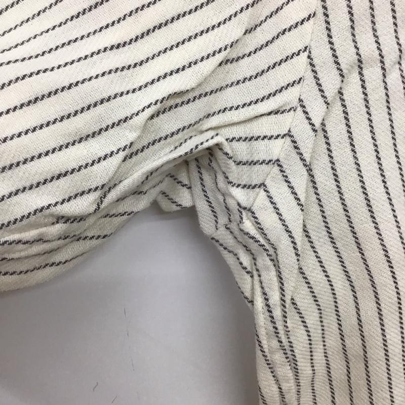 スタディオクリップ studio CLIP シャツ、ブラウス 長袖 M ストライプ マルチカラー / マルチカラー / レディース USED 古着 中古 10139464