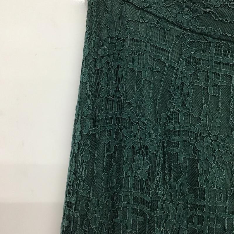 アルシーヴ archives スカート ロングスカート ロングスカート フレアスカート カジュアルスカート M 総柄 緑 / グリーン / レディース USED 古着 中古 10134110