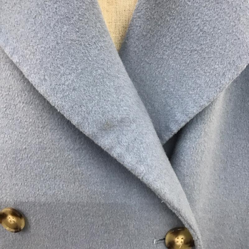ザラ ZARA コート コート一般 M 無地 水色 / ライトブルー / レディース USED 古着 中古 10106393