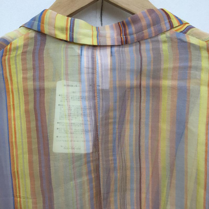 マックスマーラ Max Mara ジャケット、上着 ジャケット、ブレザー 40 総柄 青 / ブルー / X 黄 / イエロー / レディース USED 古着 中古 10128102