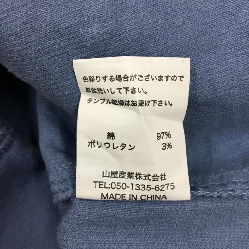 ナッカード KNACKERED シャツ、ブラウス 長袖 長袖シャツ カラーシャツ ポケットシャツ 長袖カットソー コーデュロイジャケット M 無地 水色 / ライトブルー /  メンズ USED 古着 中古 10108932