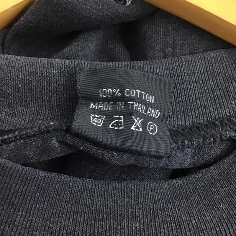 古着 USED Tシャツ 半袖 半袖カットソー プリントTシャツ クルーネックカットソー L プリント 黒 / ブラック / メンズ USED 古着 中古 10145538