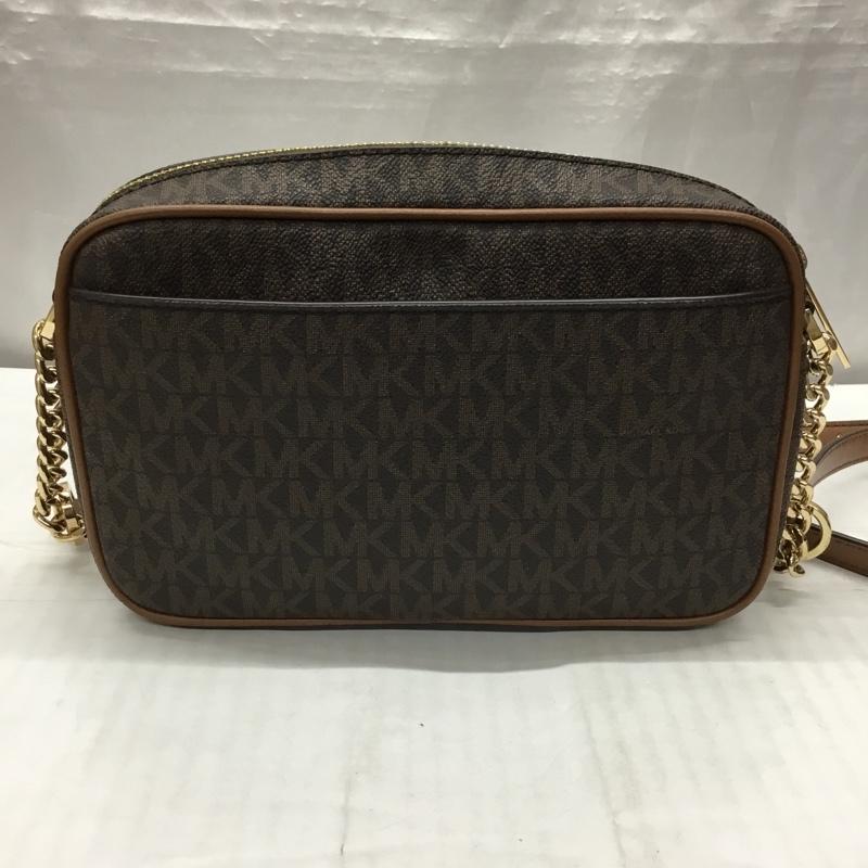 マイケルコース MICHAEL KORS ショルダーバッグ ショルダーバッグ 35F1GTVC8I シグネチャー 総柄 茶 / ブラウン / レディース USED 古着 中古 10120914