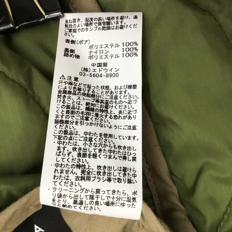 アルファインダストリー Alpha Industries コート コート一般 TA7055-021 リバーシブルジャケット ボアコート S 無地 カーキ / カーキ / レディース USED 古着 中古 10141344