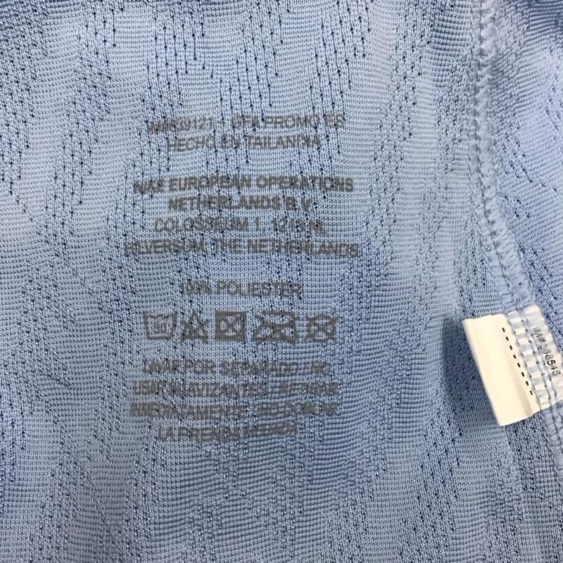 ナイキ NIKE カットソー 長袖 長袖カットソー ロングスリーブカットソー プリントTシャツ スポーツウェア L ロゴ、文字 青 / ブルー / メンズ USED 古着 中古 10111806