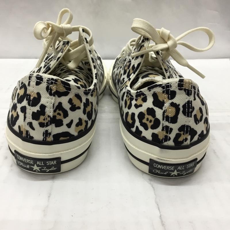コンバース CONVERSE スニーカー スニーカー 1SC231 1911 ローカット 23cm ヒョウ柄 レオパード 23.0cm ロゴ、文字 マルチカラー / マルチカラー / レディース USED 古着 中古 10106637