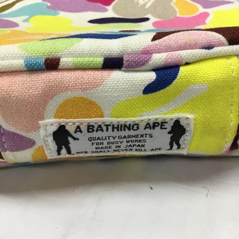 アベイシングエイプ A BATHING APE ファッション小物 ファッション小物 ポーチ 総柄 マルチカラー / マルチカラー / メンズ USED 古着 中古 10110071
