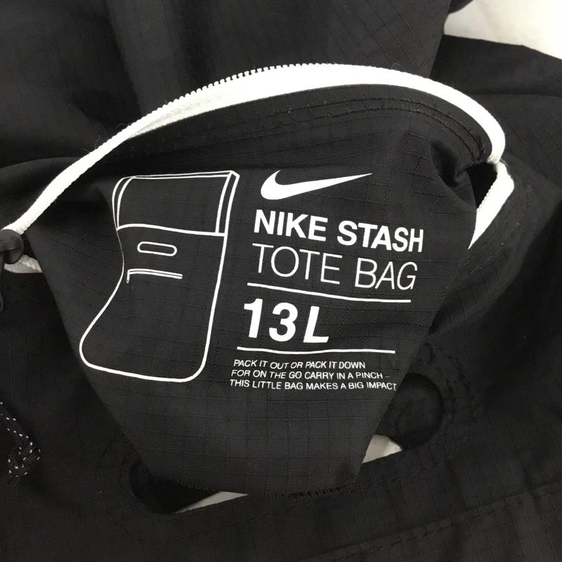 ナイキ NIKE ショルダーバッグ ショルダーバッグ DD1357 010 スタッシュ トート パッカブルデザイン 2WAY ロゴ、文字 黒 / ブラック / メンズ USED 古着 中古 10136698