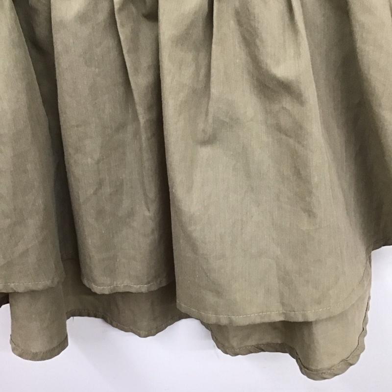 フィフス fifth カットソー 七分袖 M 無地 ベージュ / ベージュ / レディース USED 古着 中古 10131048