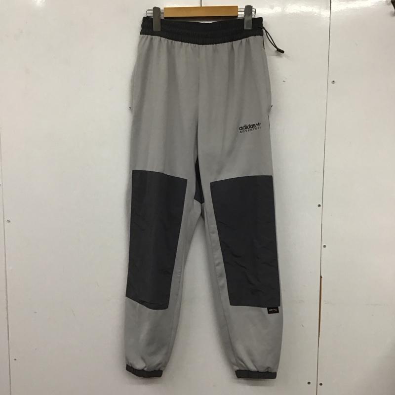 アディダス adidas パンツ ワークパンツ、ペインターパンツ hk5021 AdventureWinterFabricMixTrackPants スリムパンツ M ロゴ、文字 灰 / グレー / メンズ USED 古着 中古 10134567