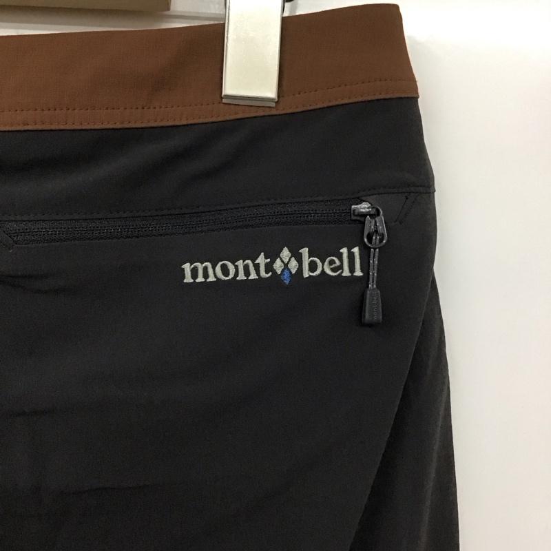 モンベル mont-bell パンツ ワークパンツ、ペインターパンツ 1105683 ガイドパンツライト ワイドパンツ ストレッチパンツ XS 無地 黒 / ブラック / X 茶 / ブラウン / メンズ USED 古着 中古 10129842