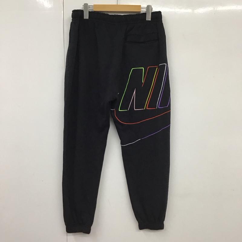 ナイキ NIKE パンツ ワークパンツ、ペインターパンツ dx0548-010 BBCUFFパンツMCF スウェットパンツ スポーツウェア XL ロゴ、文字 黒 / ブラック / メンズ USED 古着 中古 10131341
