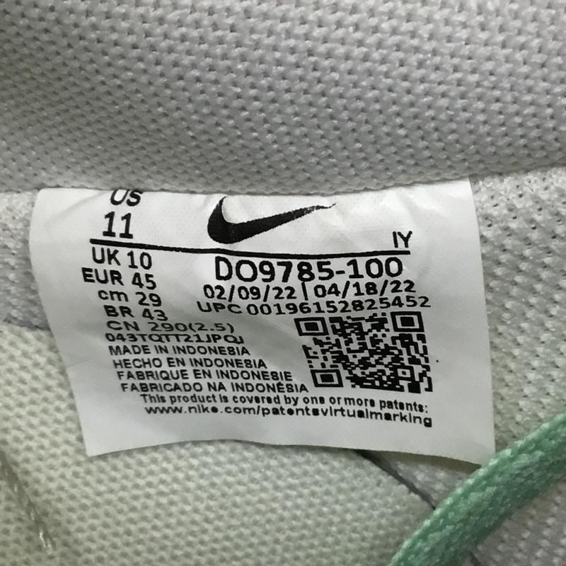 ナイキ NIKE スニーカー スニーカー DO9785-100 AIR FORCE 1 07 PRM VNTG 29cm 29.0cm ロゴ、文字 アイボリー / アイボリー / X 薄緑 / ライトグリーン / メンズ USED 古着 中古 10116999