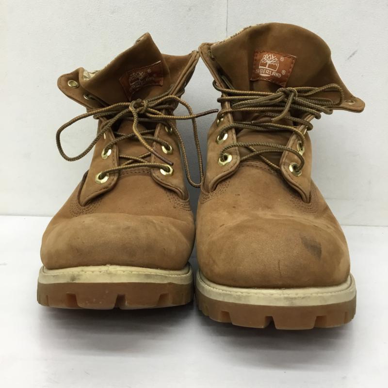 ティンバーランド Timberland ブーツ 一般 D475 192 US:9 ロゴ、文字 茶 / ブラウン / メンズ USED 古着 中古 10138525