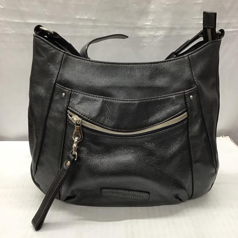 シャルルジョルダン CHARLES JOURDAN ショルダーバッグ ショルダーバッグ ロゴ、文字 ダークグレー / ダークグレー / レディース USED 古着 中古 10115059