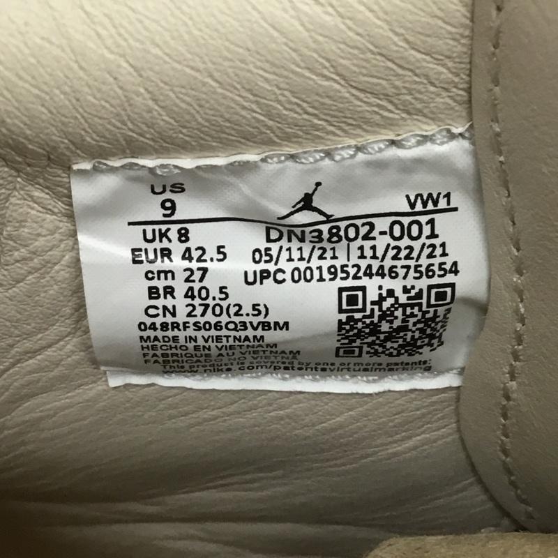 ナイキ NIKE スニーカー スニーカー DN3802 001 AIR JORDAN 2 RETRO SP 27cm 箱有 27.0cm ロゴ、文字 灰 / グレー / X 水色 / ライトブルー / メンズ USED 古着 中古 10114543
