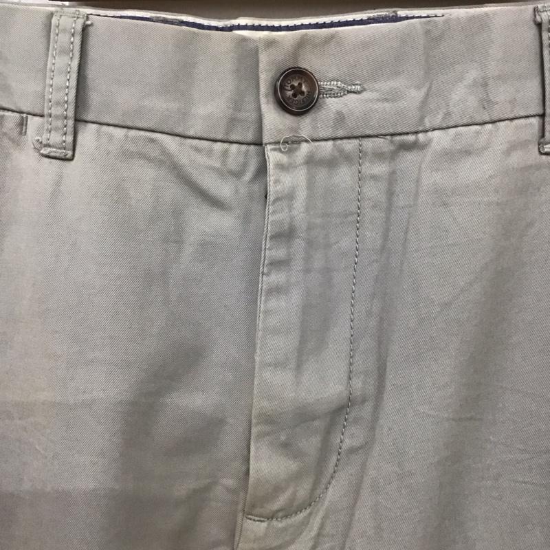 トミーヒルフィガー TOMMY HILFIGER パンツ チノパン チノパン ワイドパンツ カジュアルパンツ 36 無地 灰 / グレー / メンズ USED 古着 中古 10127336