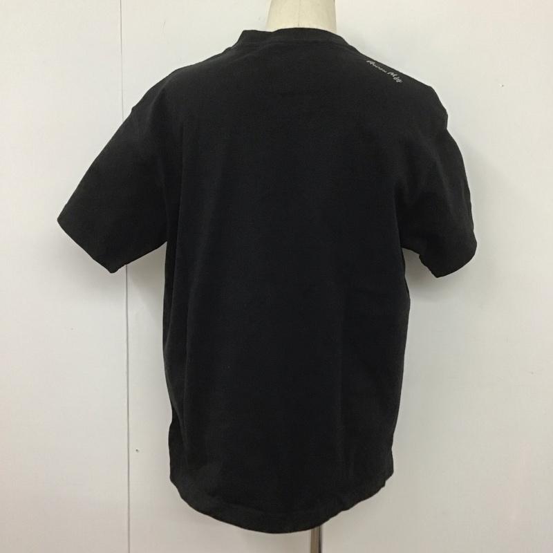 アヴィレックス AVIREX Tシャツ 半袖 半袖カットソー 無地Tシャツ クルーネックカットソー XL 無地 黒 / ブラック / メンズ USED 古着 中古 10107307