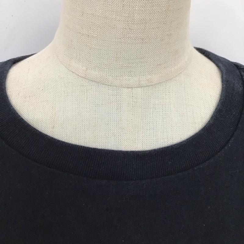 アベイシングエイプ A BATHING APE Tシャツ 半袖 クルーネック プリント S ロゴ、文字 黒 / ブラック / レディース USED 古着 中古 10123082