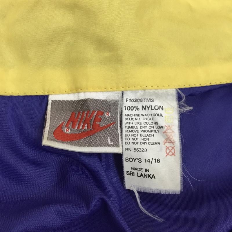 ナイキ NIKE ジャケット、上着 ジャケット、ブレザー ジップアップジャケット ジャンパー ジャケット カジュアルジャケット アウター L ロゴ、文字 マルチカラー / マルチカラー / メンズ USED 古着 中古 10114993