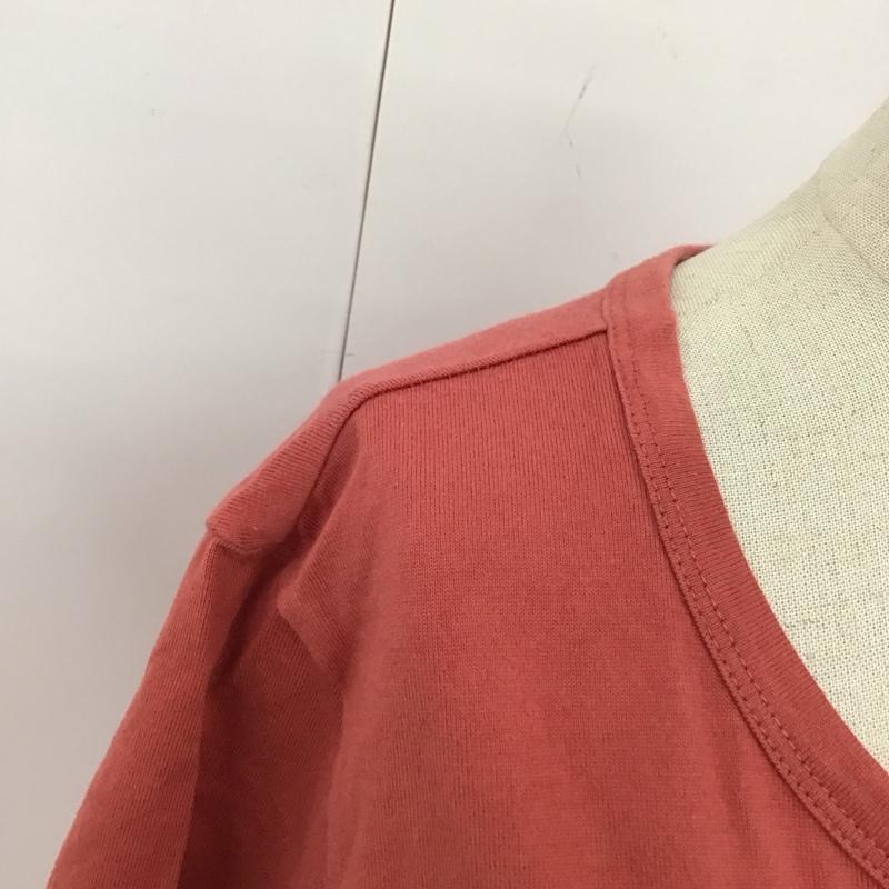 ピンクハウス PINK HOUSE Tシャツ 半袖 半袖カットソー プリントTシャツ クルーネックカットソー L プリント 赤 / レッド / レディース USED 古着 中古 10117312