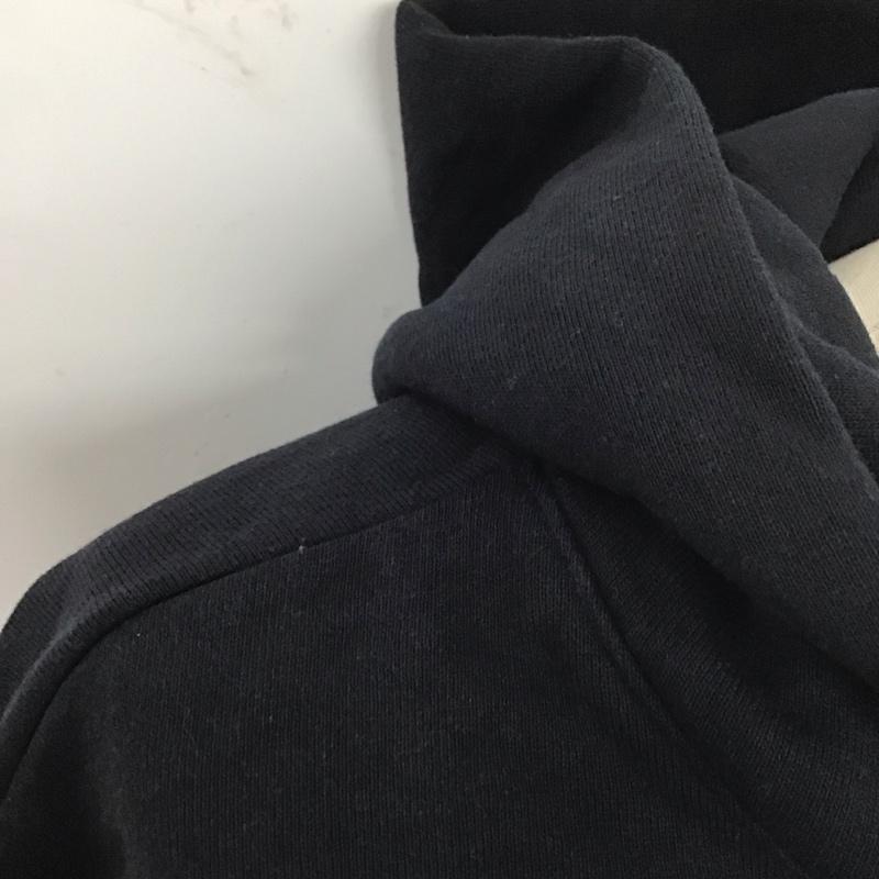ロサンゼルスアパレル LOS ANGELES APPAREL パーカー 長袖 長袖パーカー プルオーバーパーカー スウェット XL 無地 紺 / ネイビー / メンズ USED 古着 中古 10127519