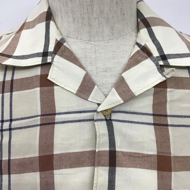 チャップス CHAPS シャツ、ブラウス 半袖 半袖シャツ カラーシャツ 半袖カットソー チェックシャツ M チェック マルチカラー / マルチカラー / メンズ USED 古着 中古 10106569