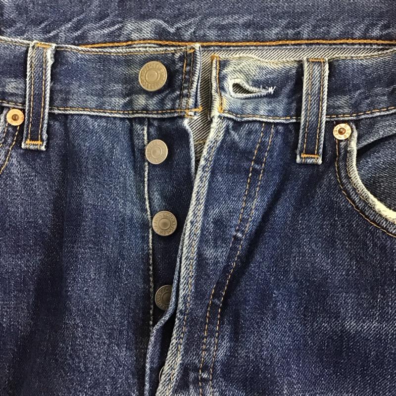 リーバイストラウスアンドコー Levi Strauss & co. パンツ デニム、ジーンズ デニムパンツ スリムパンツ ジーンズ 32インチ 無地 インディゴ / インディゴ /  メンズ USED 古着 中古 10124721