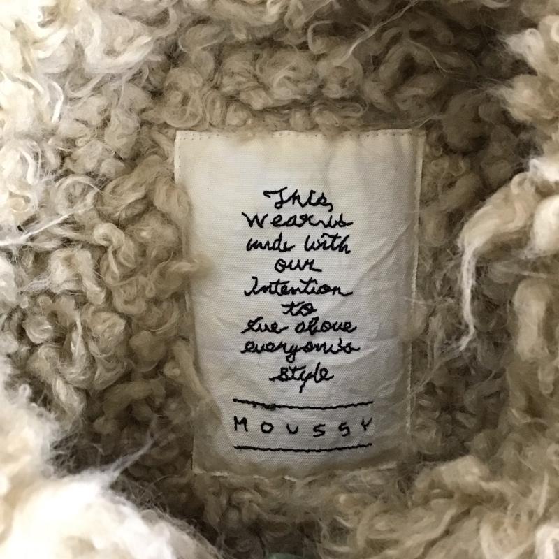 マウジー MOUSSY ジャケット、上着 ジャンパー、ブルゾン 0106at30-6260 1 無地 カーキ / カーキ / レディース USED 古着 中古 10121330