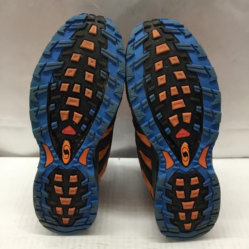 サロモン SALOMON アウトドアシューズ アウトドアシューズ 145464 XA PRO 3D GORE-TEX 26.5cm 26.5cm ロゴ、文字 橙 / オレンジ / X 黒 / ブラック / X 青 / ブルー / メンズ USED 古着 中古 10109738