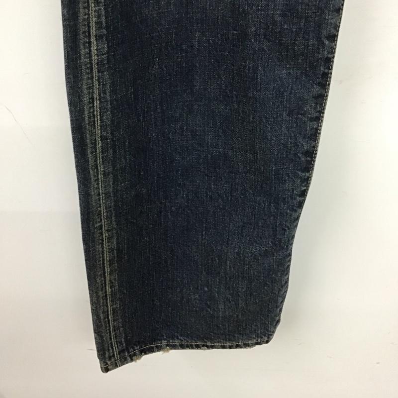 リーバイストラウスアンドコー Levi Strauss & co. パンツ デニム、ジーンズ デニムパンツ ワイドパンツ カジュアルパンツ 36 ダメージ加工 インディゴ / インディゴ / メンズ USED 古着 中古 10134067