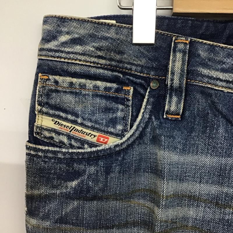 ディーゼル DIESEL パンツ デニム、ジーンズ デニムパンツ スリムパンツ ジーンズ 32インチ 無地 インディゴ / インディゴ /  メンズ USED 古着 中古 10124364